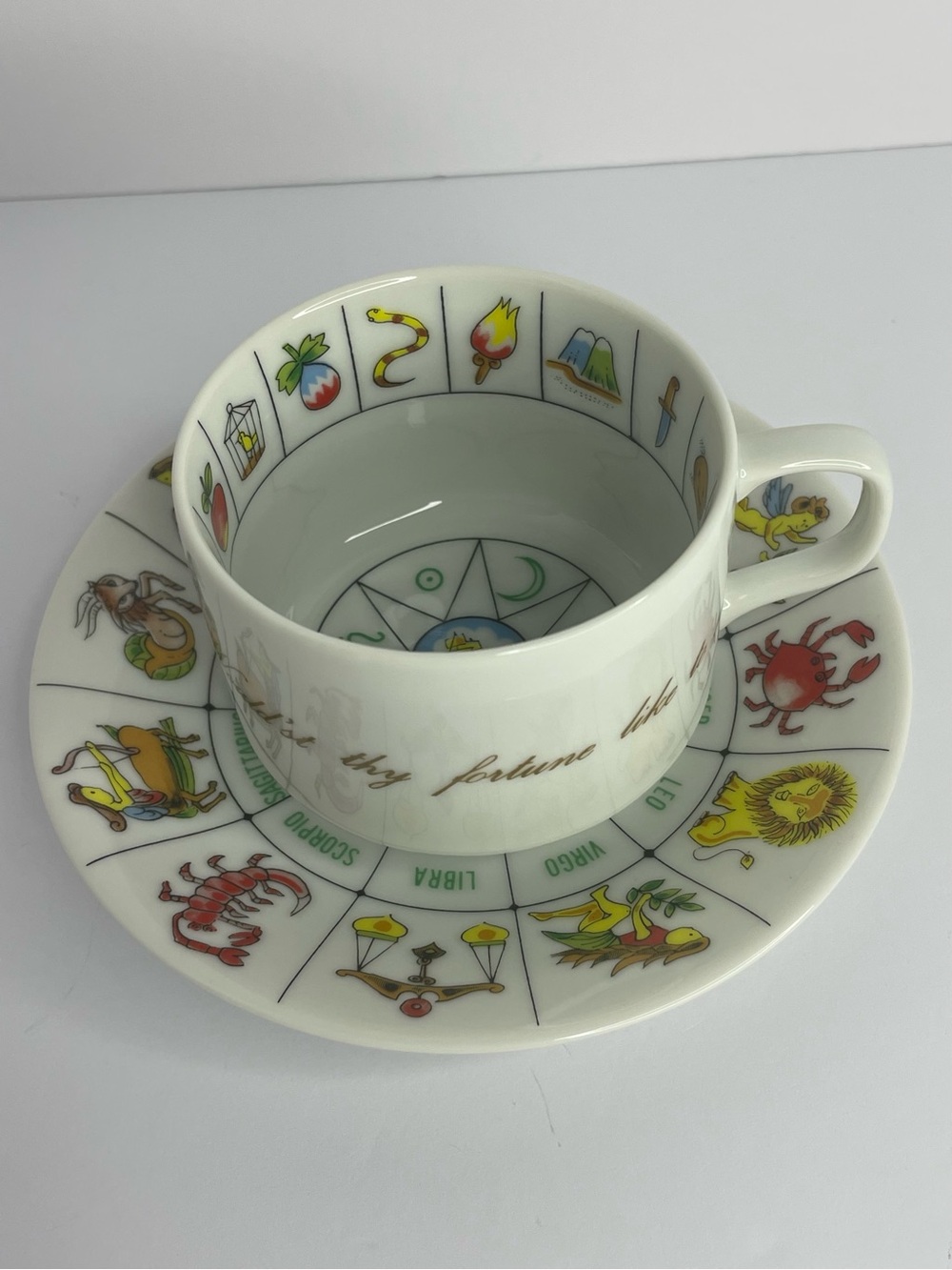 VTG International Collectors Guild Zodiac
Fortune Telling Teacup Saucer